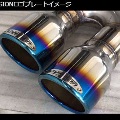 V-VISION ランクル250 (3BA-TRJ250W)ガソリン車 左右2本出し サイドマフラー / ランドクルーザー250系 ブイビジョン
