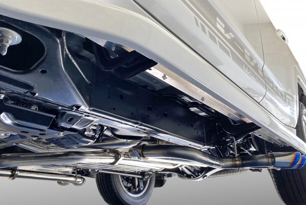 ランクル (3DA-FJA300W)ディーゼル車 左右2本出し サイドマフラー