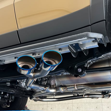 V-VISION ランクル250 (3BA-TRJ250W)ガソリン車 左右2本出し サイドマフラー / ランドクルーザー250系 ブイビジョン