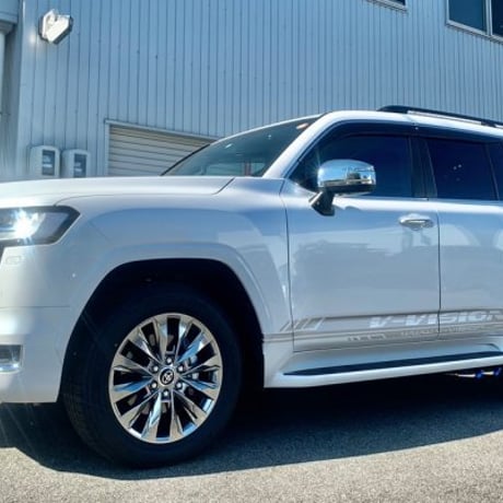 ランクル (3BA-VJA300W)ガソリン車 左右2本出し サイドマフラー（テール：オーバルブラック）