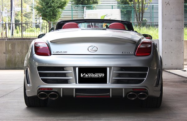 WALD レクサスsc430 バックバンパースポイラー LEXUS SC430 リアバンパースポイラー(バックランプ付属） | V-VISION