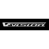 V-VISION NEWステッカー W250xH30 /ブイビジョン ステッカー シール ドレスアップ