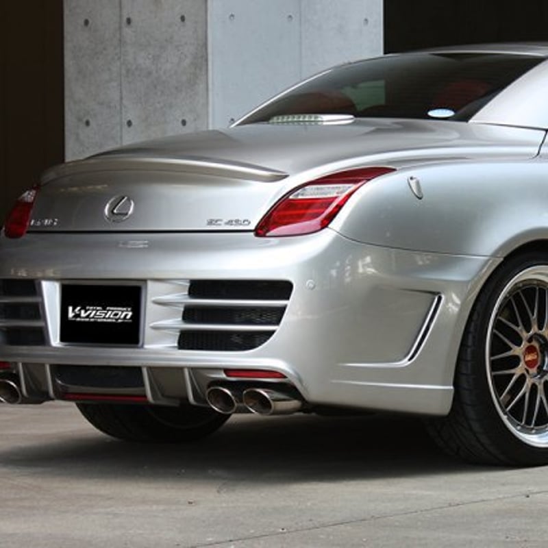 WALD レクサスsc430 バックバンパースポイラー LEXUS SC430 リアバンパースポイラー(バックランプ付属） | V-VISION