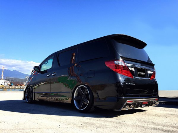 20ヴェルファイア・アルファード　リアゲートウィング　未塗装 20ヴェルファイア・アルファード リアゲートウィング 未塗装 20