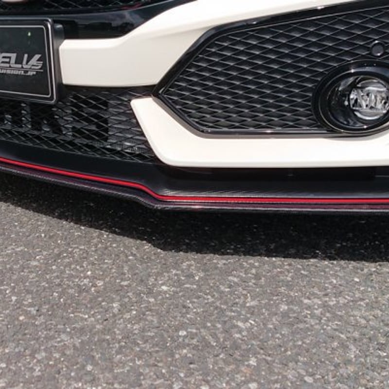 シビックタイプR FK8 リップスポイラー　civic ホンダ　honda シビックタイプR FK8 フロントリップスポイラーFRP | V-VISION