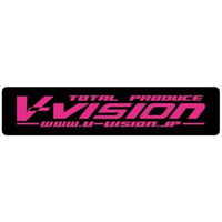 V-VISION mini樹脂盛りステッカー W45xH10 4枚1セット /ブイビジョン ステッカー シール ドレスアップ