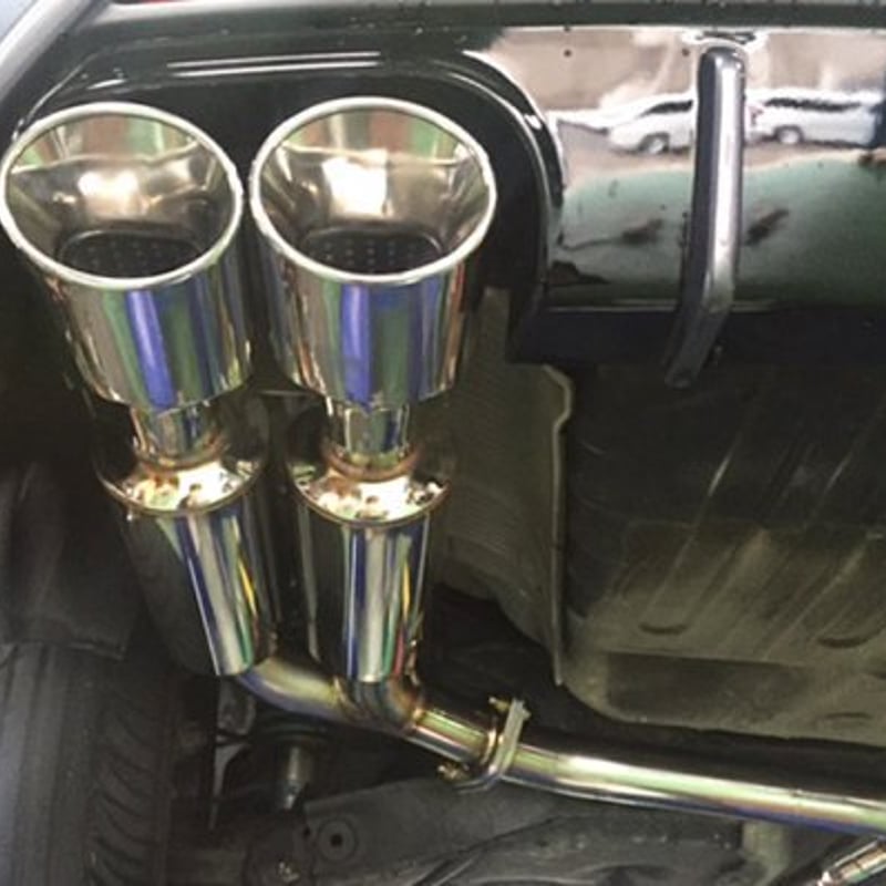 オデッセイ RB3 左右2本出しマフラー 砲弾レーシングVer テール