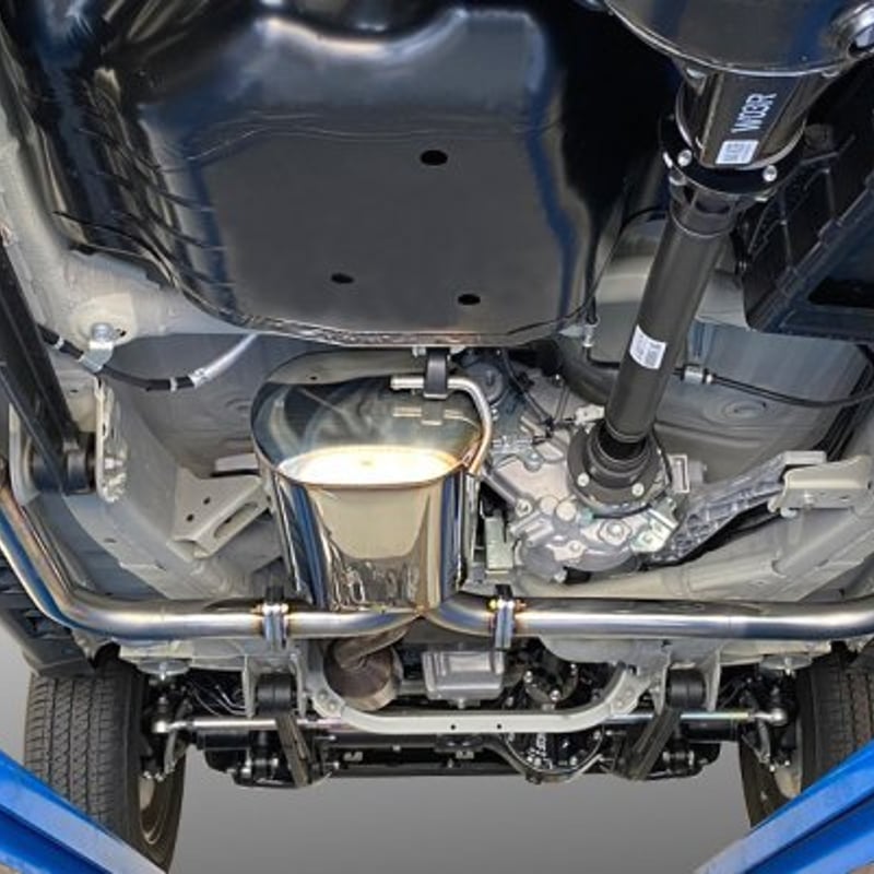 ジムニーシエラ(JB74W) 左右2本出しサイドマフラー（ハーフステン