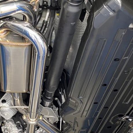 ランクル (3DA-FJA300W)ディーゼル車 左右2本出し サイドマフラー（テール：クリアカーボン 100φ）