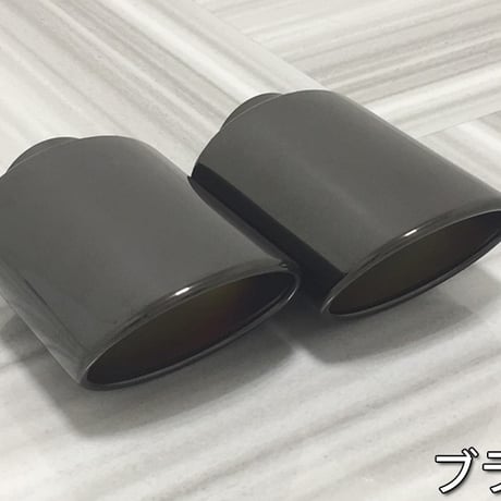 オデッセイ RB1/2 左右2本出しマフラー 砲弾レーシングVer テール：オーバルブラック（117φ×80オーバル×2）