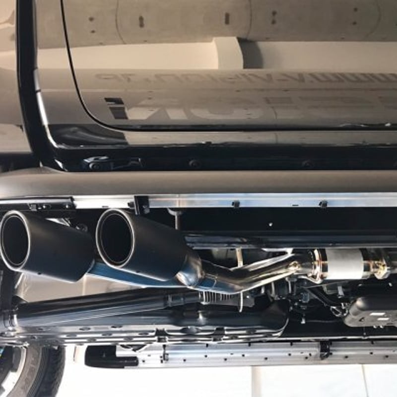 ハイラックス(GUN125) 右片側2本出しサイドマフラー(テール ハイラックス(GUN125) 右片側2本出しサイドマフラー(テール