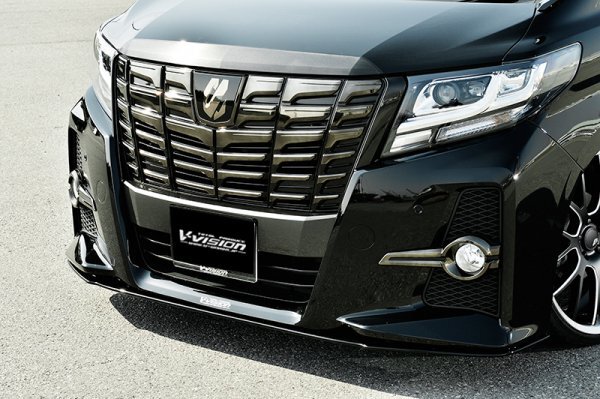 アルファード30系 フロントリップスポイラーFRP | V-VISION公式ショップ