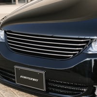 オデッセイ RB1/2 v-vision フロントグリル オデッセイ RB1/2 V-VISION FRONT GRILLE TYPE-2 塗装済み : エアロ