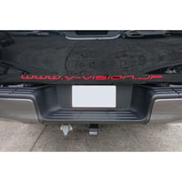 V-VISION リアURLステッカー /ブイビジョン ステッカー シール ドレスアップ
