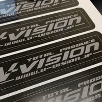 V-VISIONスモールステッカー（2枚セット） /ブイビジョン ステッカー シール ドレスアップ