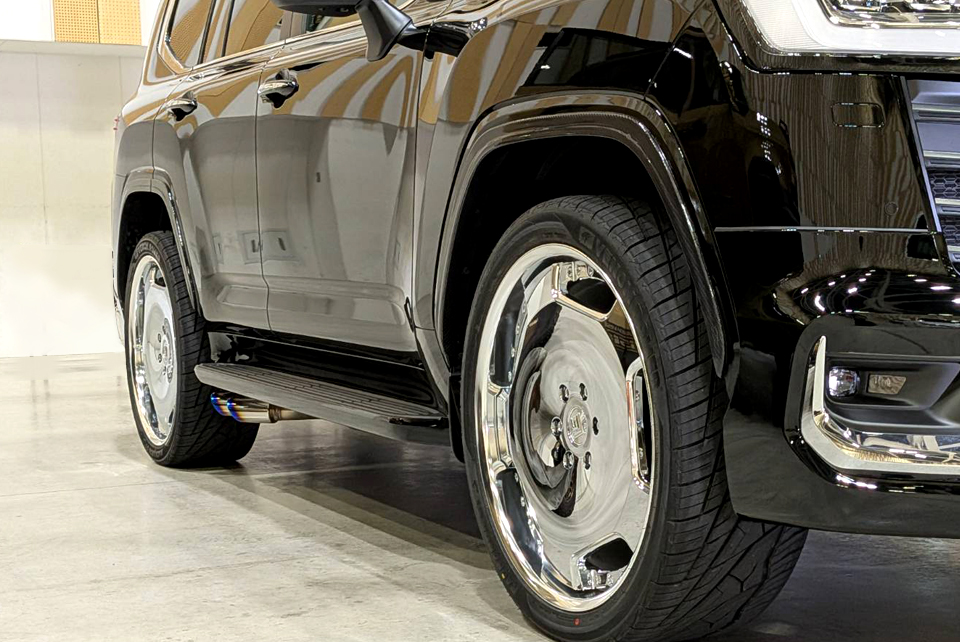 ランクル300系（ZXグレード） 9mmオーバーフェンダーキット FRP