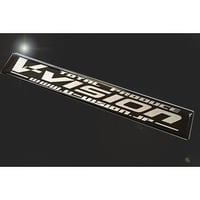 V-VISION 樹脂盛り V-VISIONエンブレム /ブイビジョン ステッカー シール ドレスアップ