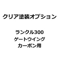 【クリア塗装オプション】ランクル300系 ゲートウイング カーボン カーボン用
