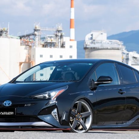 プリウスZVW50 フロントハーフスポイラー カーボン