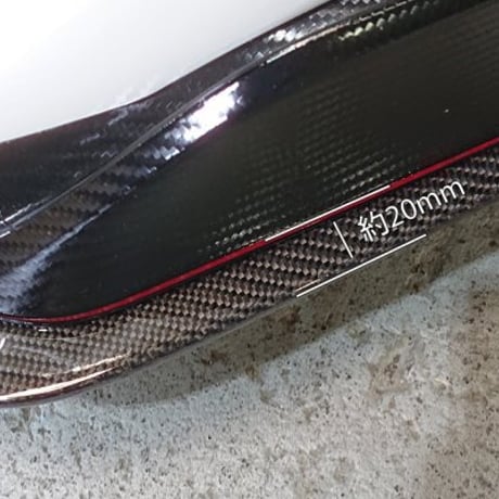 シビックタイプR FK8 フロントリップスポイラー カーボン