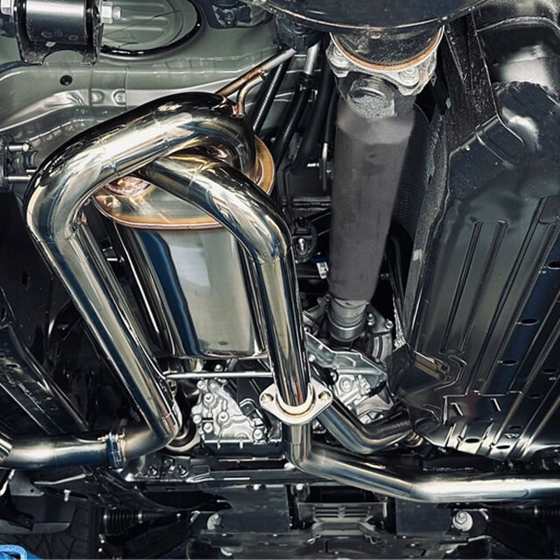 みやちゃんランクル300 ガソリン車 SUXON マフラー中古 サイド出し ランクル (3BA-VJA300W)ガソリン車 左右2本出し サイドマフラー