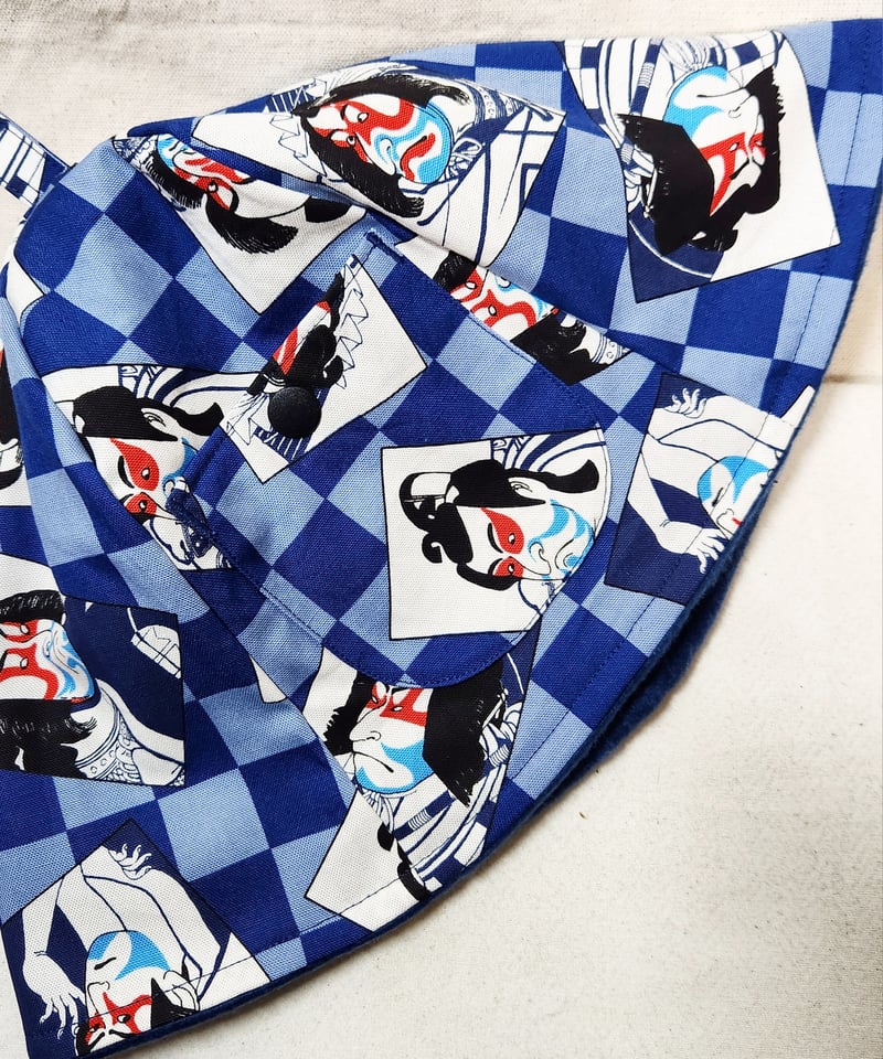 サウナハット☆歌舞伎絵☆2カラー | SAUNA HAT kikorin's hat STORE