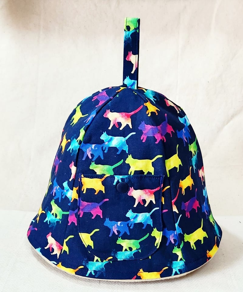 猫モチーフのブラウン帽子 猫モチーフのブラウン帽子 chokuten-shop_g335