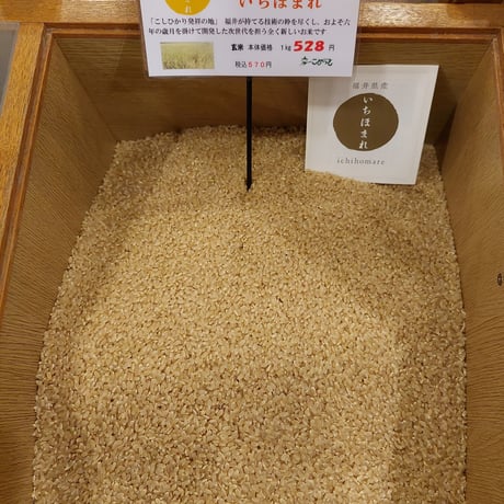 福井県産特別栽培米「いちほまれ」2kg