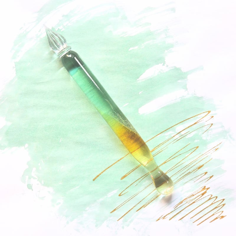 残りわずか！限定ガラスペン】ぐり工房×NAGASAWA「潮鳴り