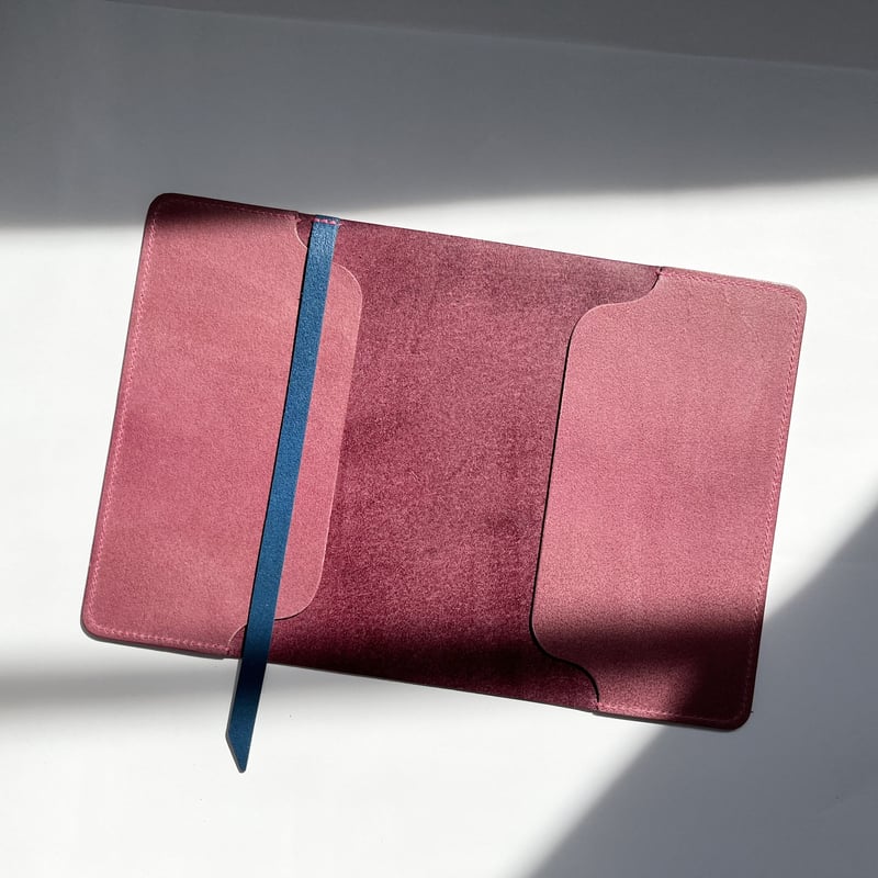 北欧フルレットくすみピンク　レビューブックカバー　オーダーページ 北欧フルレットくすみピンク レビューブックカバー オーダーページ