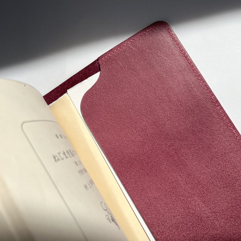 北欧フルレットくすみピンク　レビューブックカバー　オーダーページ 北欧フルレットくすみピンク レビューブックカバー オーダーページ