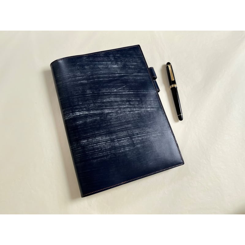 ブライドルB5手帳カバー（ネイビー） | Grace.K