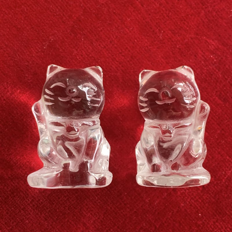 専用です♡新作　水晶猫招きブレス 楽天市場】ホタルガラス ブレスレット 光る 夜光 猫型ビーズ