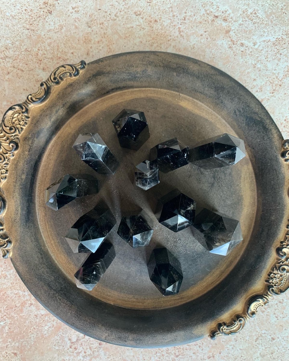 モリオン 黒水晶 ポイント | 天然石の店 pacara