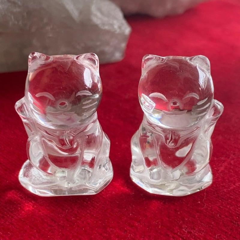 専用です♡新作　水晶猫招きブレス Amazon.co.jp: 招き猫 水晶 風水 クリスタル 猫 ミニチュア