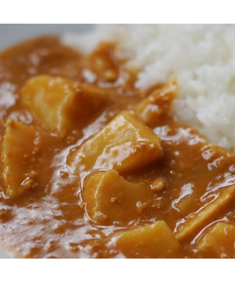 タケノコと鶏そぼろの京風カレー