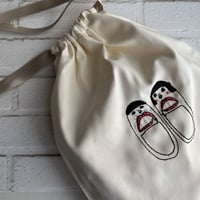 akahane　刺繡巾着