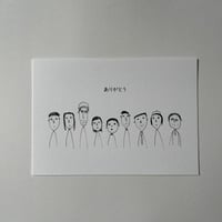 akahane 105×150 ありがとうhitobitoポストカード