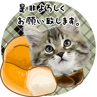 上品なキツネセット | ねこちゃんホンポ-オリジナルLINEスタンプ