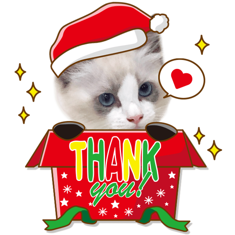クリスマスセット | ねこちゃんホンポ-オリジナルLINEスタンプ