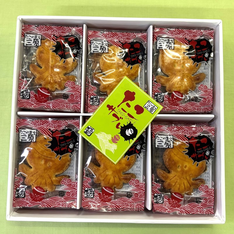 新品未開封　かっこわらい雑貨店　TAMA タマ　大須 たこサブレ18枚入 | ゑびす家 オンラインショップ