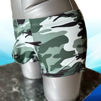 【新品・送料無料】メンズボクサーパンツ　ボクサーブリーフ 迷彩　メンズ下着　男性下着　男性インナー