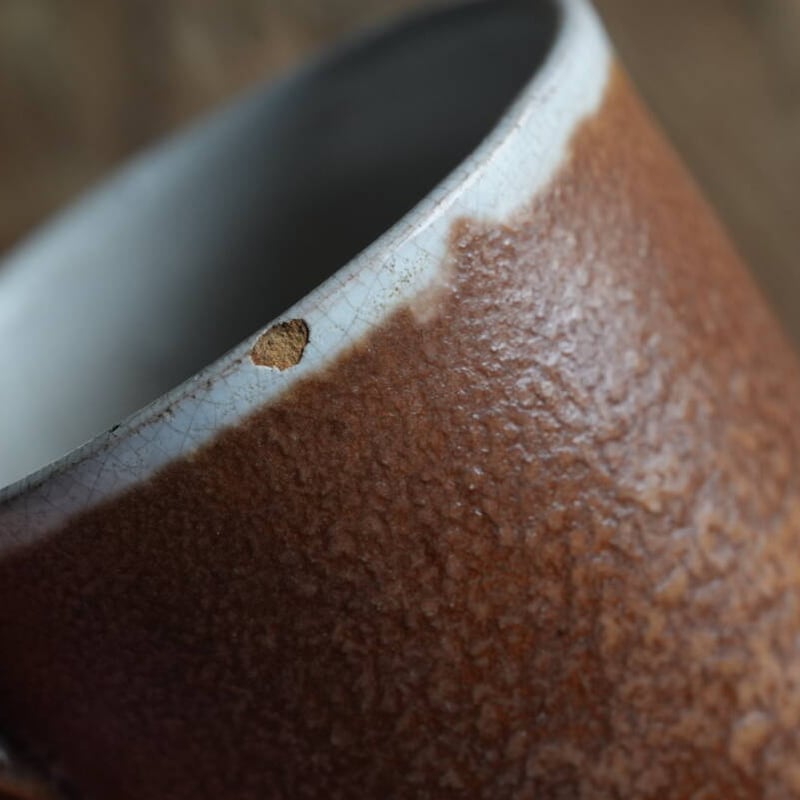 フランスアンティーク　キュノワールマグ／CulNoir 18-19世紀 キュノワール マグカップ / Cul Noir Mug Cup / Franc