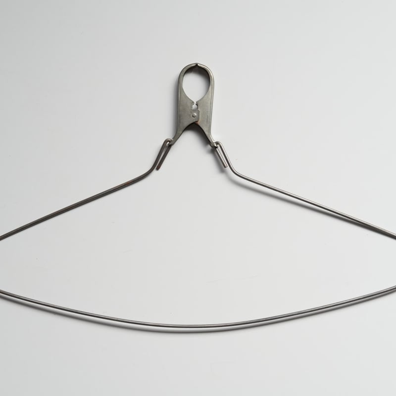 縫製工場で使われていたクリップ式ハンガー / 昭和・日本製 | gallery