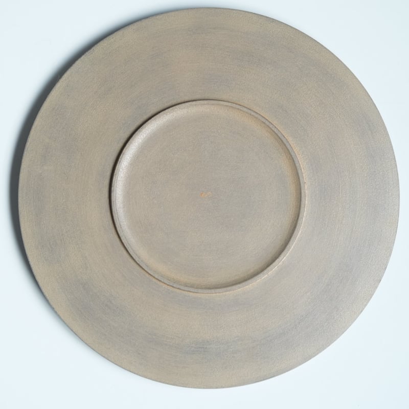 白漆丸盤_ホオノキ / 富井貴志 | gallery yaichi