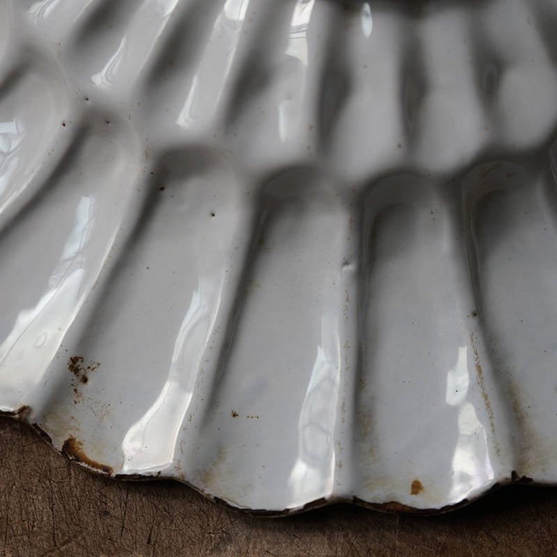 デルフト輪花大皿 / 17世紀・オランダ | gallery yaichi