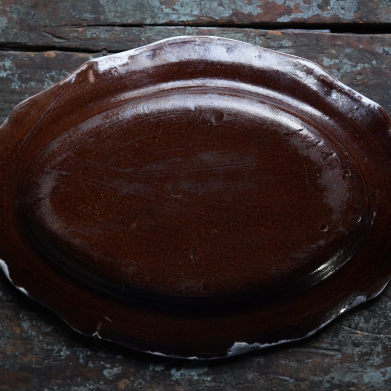 フランス 19世紀 キュノワール 大皿 フランス 19世紀 キュノワール