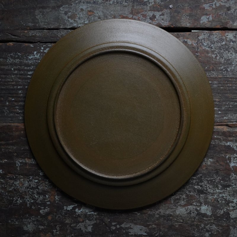 色漆リム皿_黄 / 富井貴志 | gallery yaichi