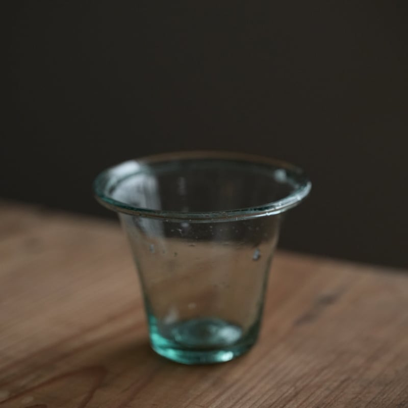 1700年代 手吹きガラス 教会のキャンドルグラス / 18世紀・フランス 05