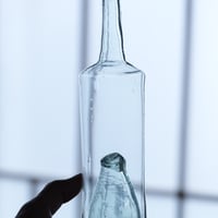 18世紀 銀化した発掘のオニオンボトル3点組 / （1700年代初頭